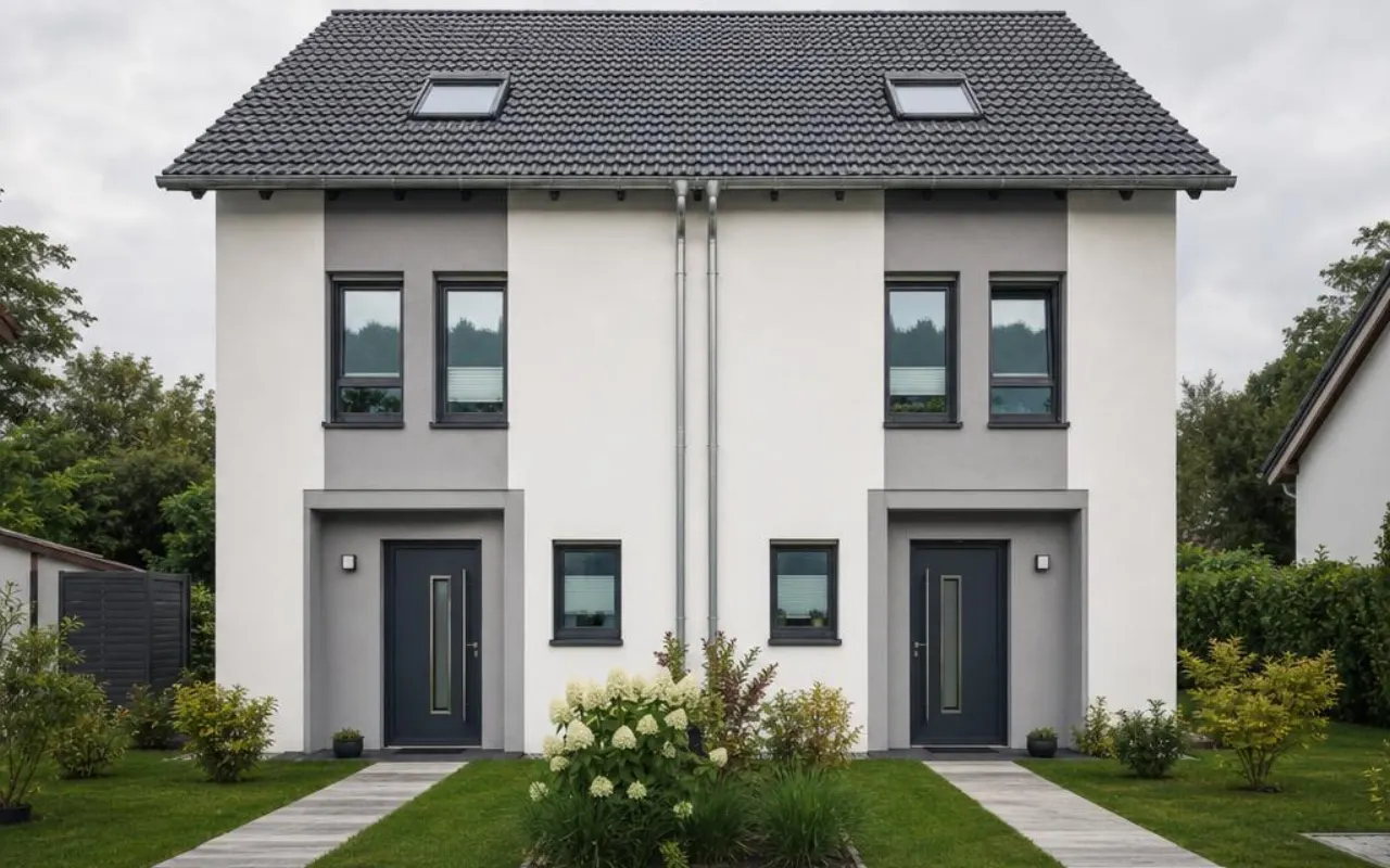 Heinz von Heiden Massivhäuser Doppelhaus Duett 125 – Fertighaus Preis pro m²