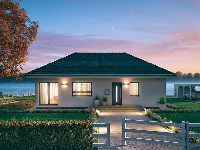 Ausbauhaus ComfortStyle 10.01 W von massa haus als günstiges Fertighaus für Selbermachende ab CHF 229'000