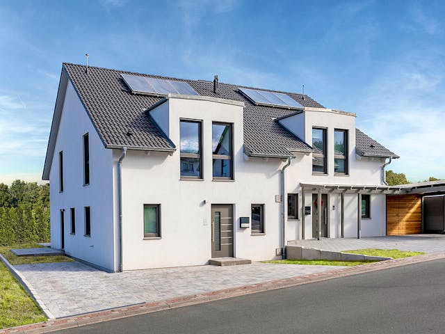 Doppelhaus 35-130 von Hanse Haus als qualitätsgeprüfte Doppelhaushälfte mit 115 m²