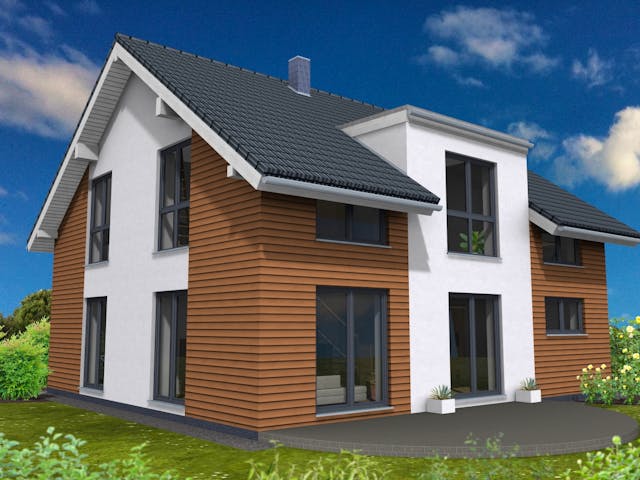 Einfamilienhaus Lifestyle 179 von Suckfüll als grosses Fertighaus mit 168 m² Wohnfläche